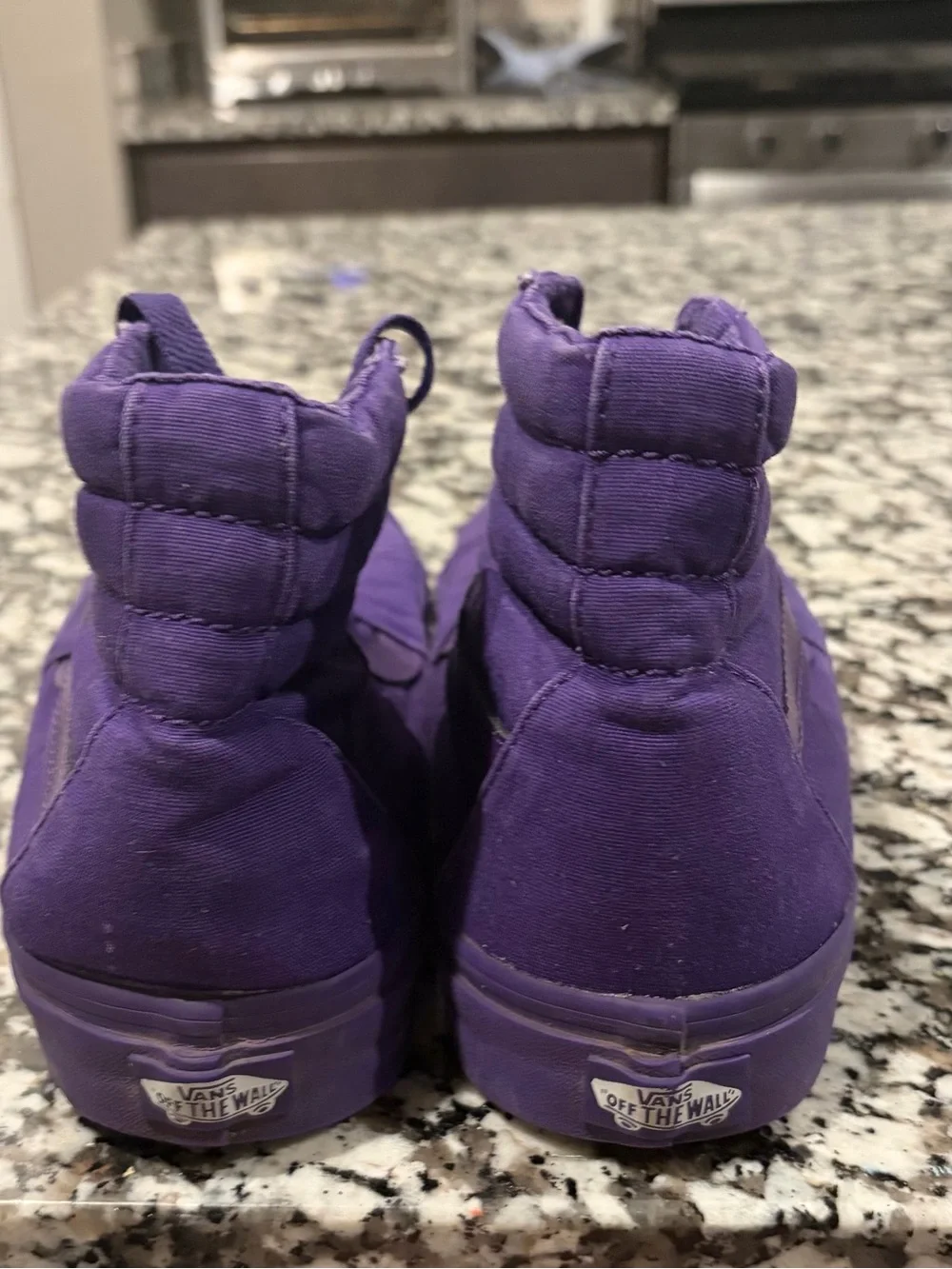 Purple High Top Vans